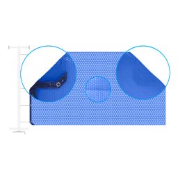 Manta térmica solar 6x3 m