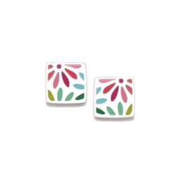 PENDIENTES AGATHA RUIZ DE LA PRADA DE PLATA DE LEY Y ESMALTE 020DAI