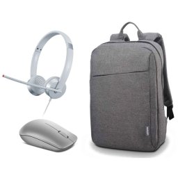 Lenovo Smarter Learning Portability Bundle Kit Pack Auriculares + Ratón + Mochila para Portátiles