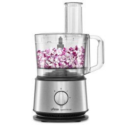 Ufesa Quick Slicer Procesadores de Alimentos 10 en 1 con 2 Velocidades 1.5L 1200W Acero Inoxidable
