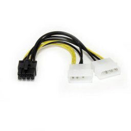 Startech Cable Adaptador de Alimentación LP4 a PCI Express 8 Pines 15cm