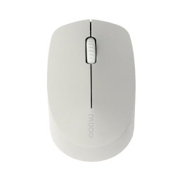 Rapoo M100 Silent Ratón Óptico Inalámbrico 1300DPI Gris Claro