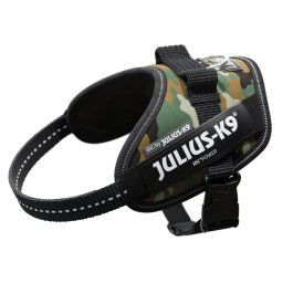 Arnés Julius-K9 IDC®-Power camuflaje para perros - Talla XS: Contorno del pecho 40 - 53 cm