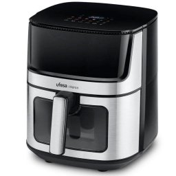 Ufesa Heron Freidora de Aire con Ventana 8L 1500W Inox/Negra