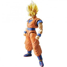Namco Bandai Figura Son Goku Supe Saiyan Model Kit 17cm