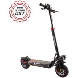 Zwheel ZRino Duo Patinete Eléctrico 10" 1000W Negro/Rojo