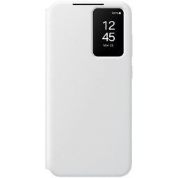 Samsung Smart View Wallet Case Funda Libro con Tarjetero Blanca para Galaxy S24 FE
