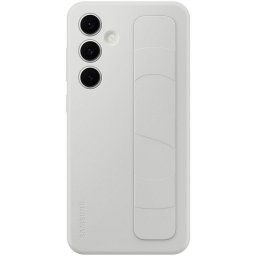 Samsung Standing Grip Case Funda con Soporte Gris para Galaxy S24 FE