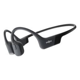 Shokz OpenRun Black Auriculares Inalámbricos Deportivos de Conducción Ósea USB-C IP67 Negros