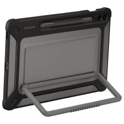 Samsung Funda Resistente con Soporte Negra para Galaxy Tab S9 FE Plus / S9 FE Plus 5G