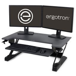 Ergotron WorkFit-TL Convertidor de Escritorio para Trabajar de Pie/Sentado Negro