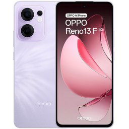 OPPO Reno13 F 5G Smartphone con IA 8GB/256GB 6.67" 120Hz AMOLED 1.5K 50MP IP69 5.800mAh 45W Morado