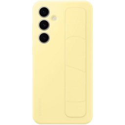 Samsung Standing Grip Case Funda con Soporte Amarilla para Galaxy S24 FE
