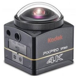 Kodak Pixpro SP360 4K Action Cam Pack Deportes Acuáticos Cámara Deportiva 360° 4K WiFi Negra con Accesorios