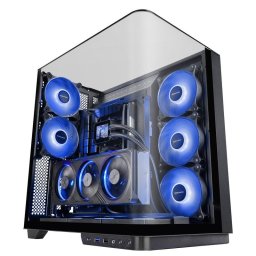 Mars Gaming Mc-infinio Caja Pc Atx Cristal Templado Curvado 2x Ventiladores Argb 120mm Usb-c Negro