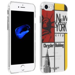 Akashi Funda Transparente Nueva York para iPhone 7/8