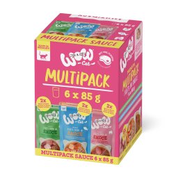 WOW Cat filetes en salsa 24 x 85 g - Pack Mixto - Pack mixto con 3 surtidos