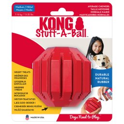 KONG Stuff-A-Ball juguete dental para perros - M: aprox. 7,6 cm de diámetro