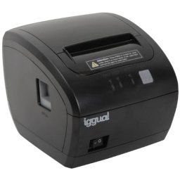 iggual TP7001 Impresora Térmica de Tickets Dual USB+RS232 Negra