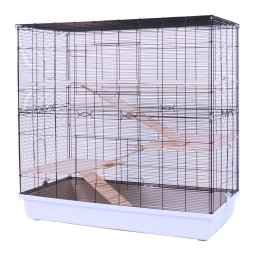 Jaula Skyline Loco Sombrero Tower para roedores - Loco Sombrero 120: 118 x 58 x 117 cm (L x An x Al)