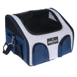 Silla para el coche Nomad Tales Spirit, gris/azul para perros - aprox. 42 x 36 x 33 cm (L x An x Al)