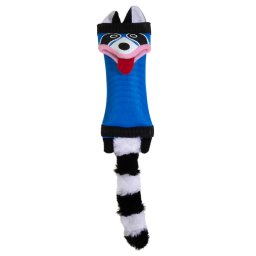 Mapache Hyper Pet Fire Hose Friends juguete para perros - aprox. 38 x 7,5 x 9 cm (L x An x Al)