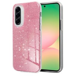 Carcasa COOL para Samsung Galaxy A26 5G / A17 5G Glitter Rosa