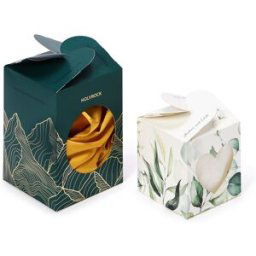 Pixartprinting Caja con cierre de flor de cartón