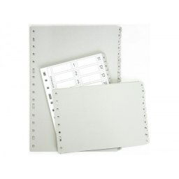 Separador alfabetico multifin 3002 plastico cuarto natural 20 pestañas 155x215 mm