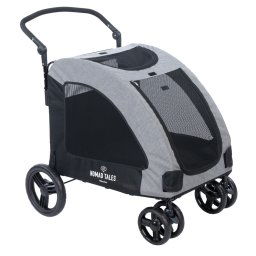 Carrito Nomad Tales Spirit Buggy, piedra para mascotas - 95 x 82 x 120 cm (L x An x Al), hasta 40 kg