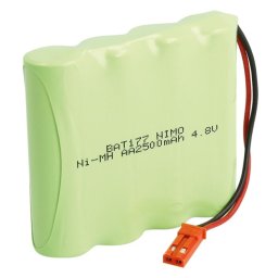 PACK BATERIAS RECARGABLES Ni-Mh 4.8V 2500mA 4xAA