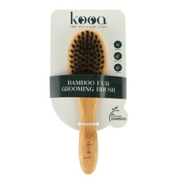 kooa cepillo de bambú para perros - 22 x 6 cm (L x An)