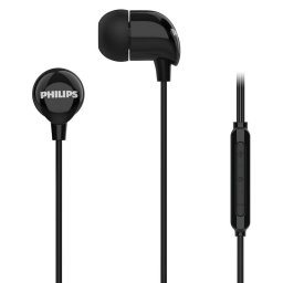 Philips TAE2146BK/00 Auriculares Intrauditivos con Cable y Micrófono Integrado USB-C Negros