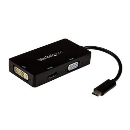 Startech Adaptador Gráfico USB-C a HDMI/DVI/VGA