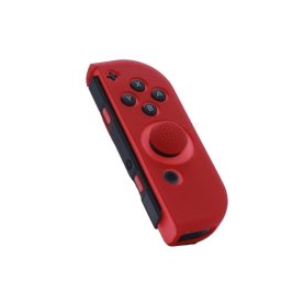 FR-TEC Funda Silicona + Grip para Joy-Con Derecho Rojo para Nintendo Switch