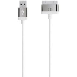 Belkin MixIt Cable USB a Conector 30 Pines 1.2m Blanco