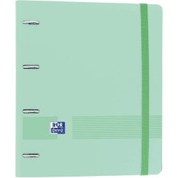 Oxford Live & Go EuropeanBinder Archivador Carpeblock con Recambio A4+ Menta Pastel