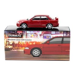 MITSUBISHI Lancer GSR Evolution Red - Tarmac Works Escala 1:64 (T64G-048-RE)