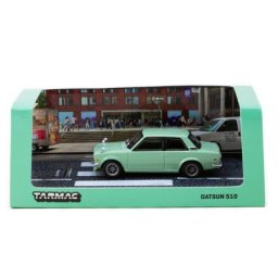 DATSUN 510 Light Green - Tarmac Works Escala 1:64 (T64R-052-GR)