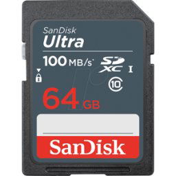 SDSDUNR064GGN3IN - Tarjeta de memoria SDXC 64GB, SANDISK ULTRA