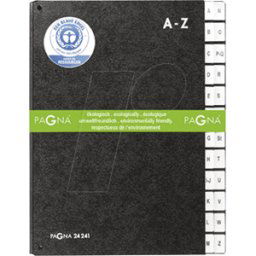 PAGNA 24241-04 - Carpeta de pupitre a-Z, negro