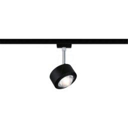 PAULMANN PLM 96812 - Urail Punto de pista led Aldan, 533,8 lm, 8 W, 4000 K, negro/neg