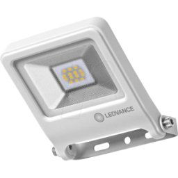 LEDVANCE LDV 075239616 - Foco LED ENDURA FLOOD, 10 W, 800 lm, 3000 K, blanco, IP65