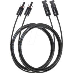 ECOFLOW EFLOW MC4-3M - Cable de extensión solar, conector macho/hembra, 3 m