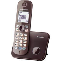 PANASONIC PAN KX-TG6811GA - Teléfono DECT, mocca-marrón