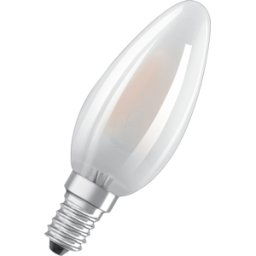 LEDVANCE GMBH OSR 075434486 - Lámpara LED E14, 6,5 W, 806 lm, 2700 K, filamento, atenua