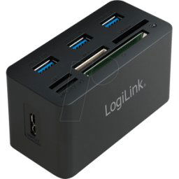 LOGILINK CR0042 - Lector de tarjetas, externo, USB 3.0, todo en uno