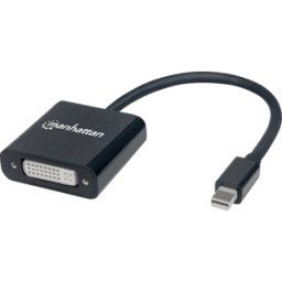 MANHATTAN 152549 - Adaptador DisplayPort, Mini DP macho a DVI-I hembra