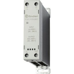 FINDER FIN 77.31.9.8051 - Relé de carga, 30 a, interruptor de valor de par, 24 V.