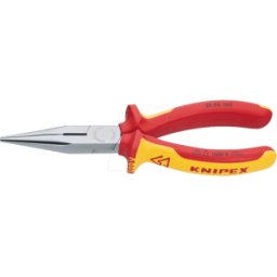 KNIPEX KN 25 06 160 - Alicate de punta redonda VDE, 160 mm